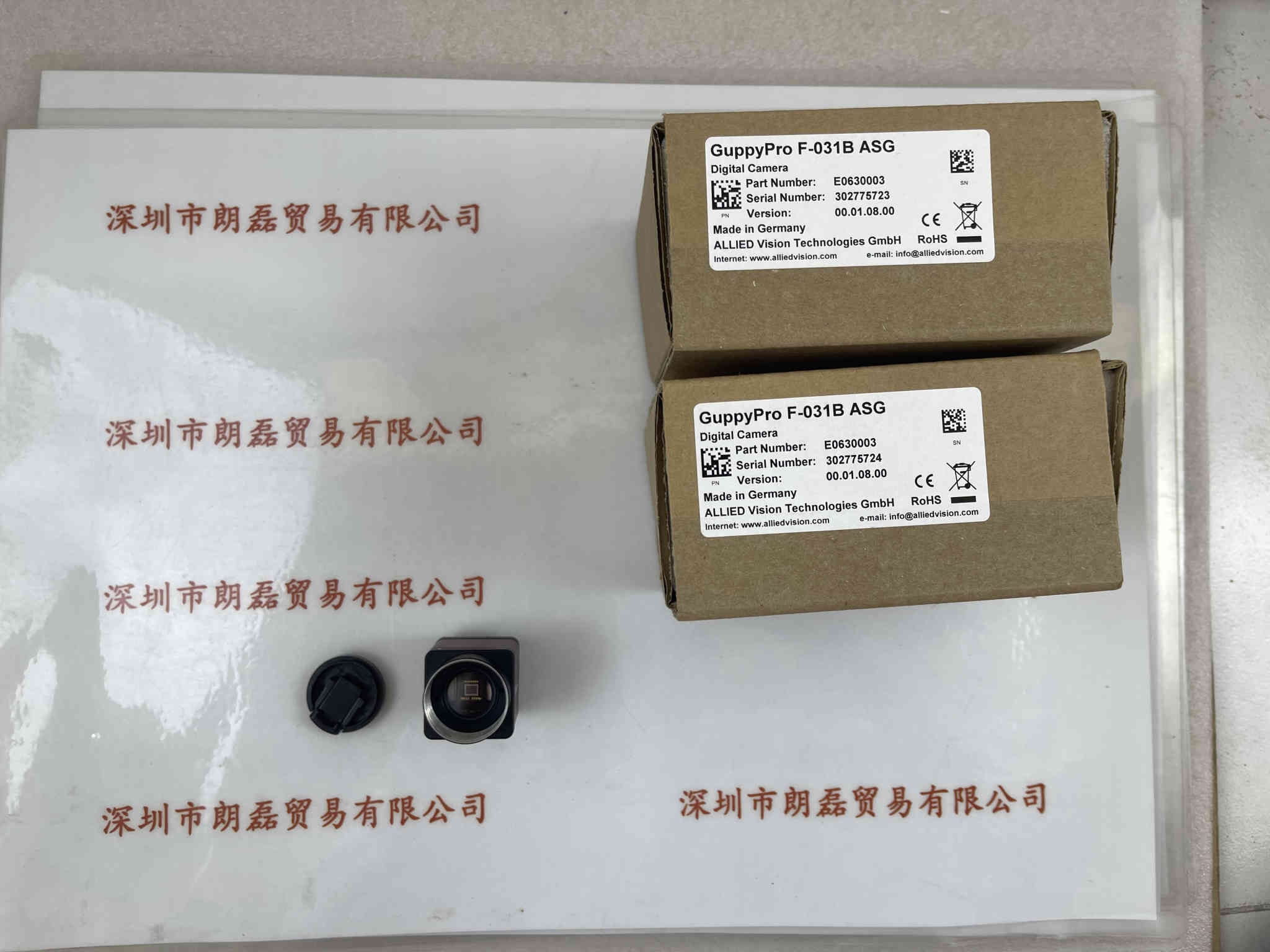 AVT瑷荔德   Guppy PRO  GPF-031B ASG4291-06  工业相机