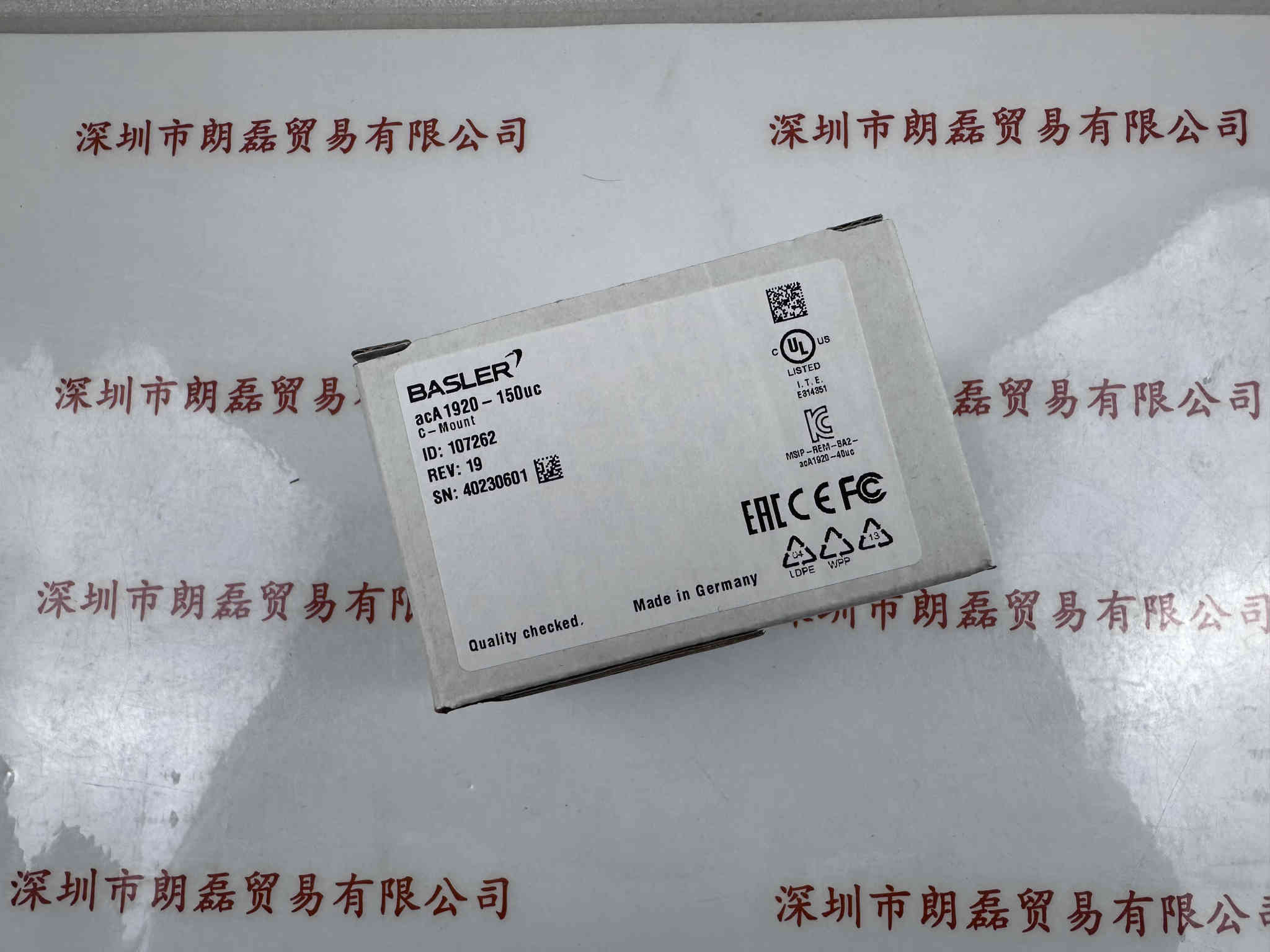 basler巴斯勒 ACA1920-150UC  工业相机