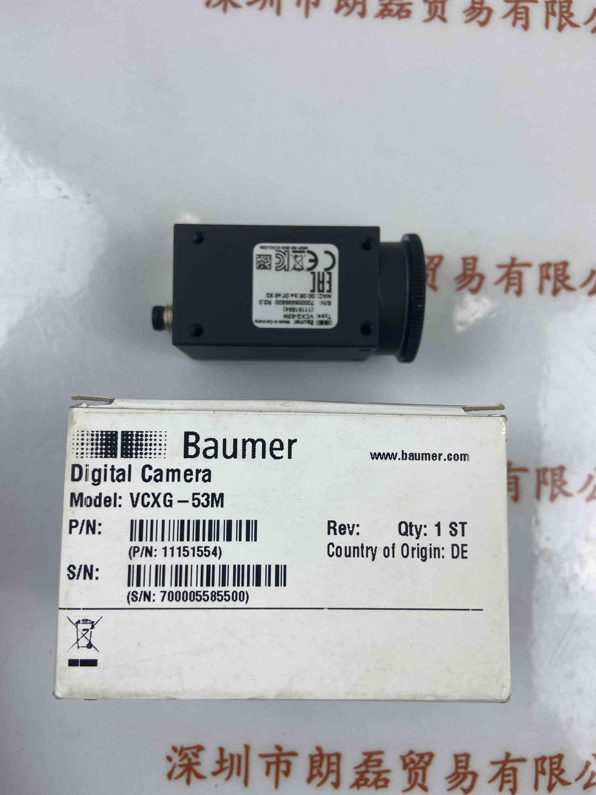 BAUMER宝盟 工业相机  vcxg-53m