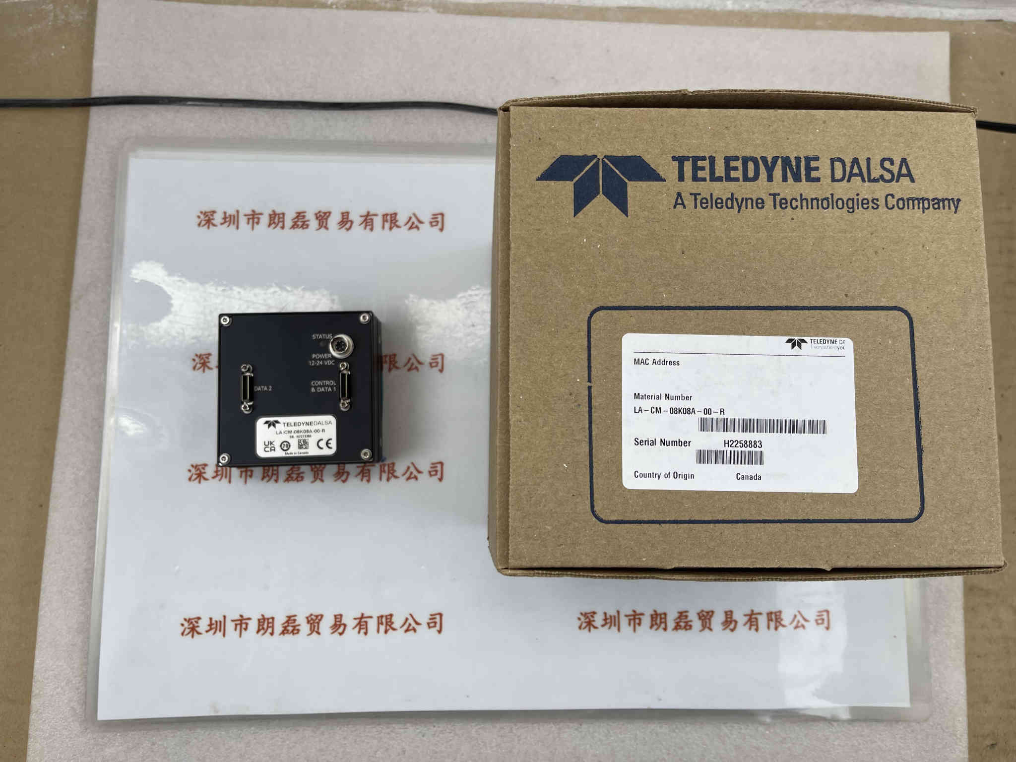 DALSA达尔萨  A-CM-08K08A-00-R  工业相机L