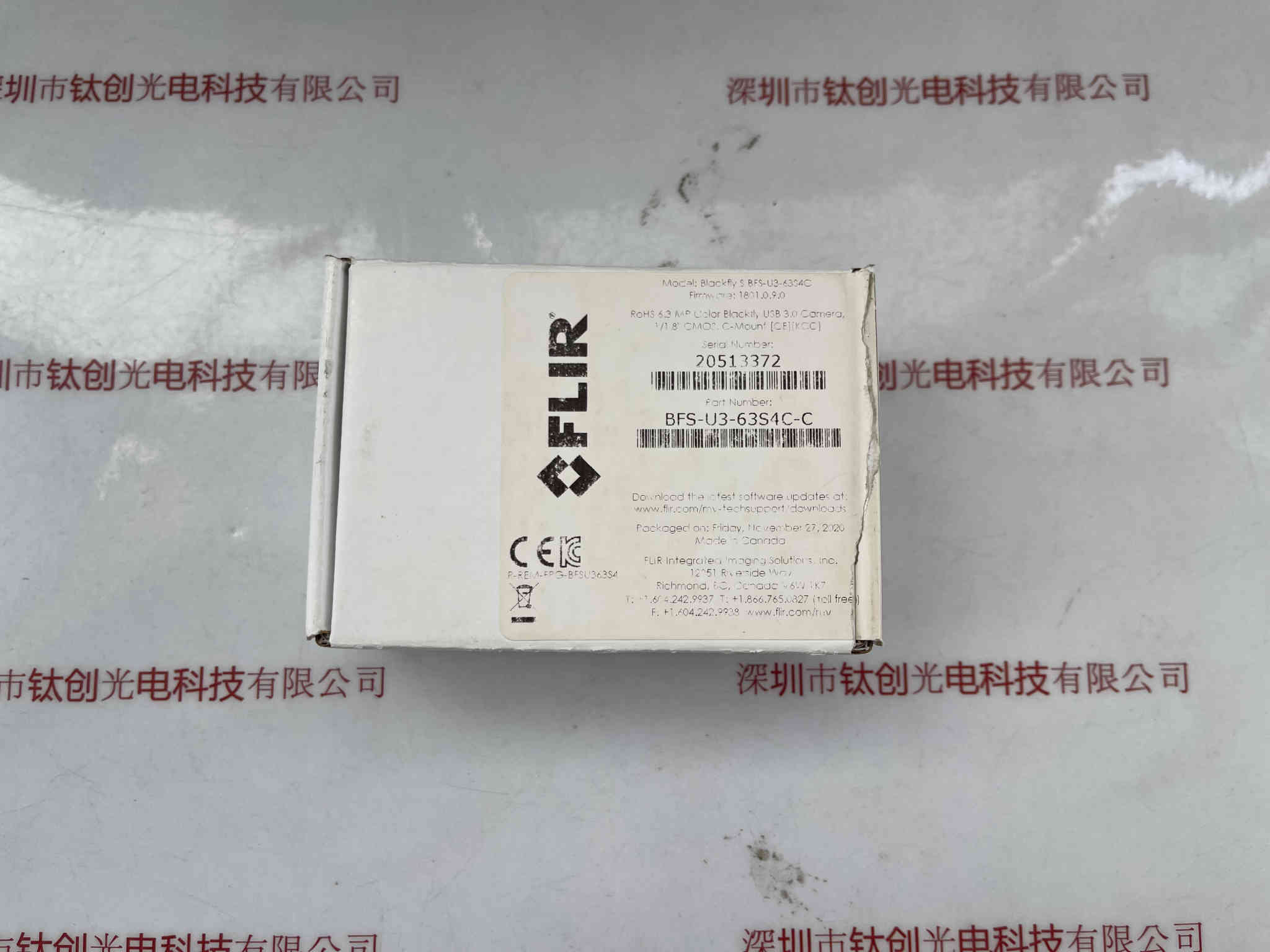 FLIR菲力尔   BFS-U3-63S4C-C  工业相机 