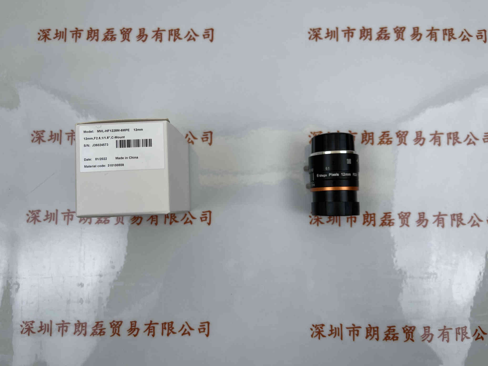 HIKROBOT海康机器人   MVL-HF1228M-6MPE  工业镜头