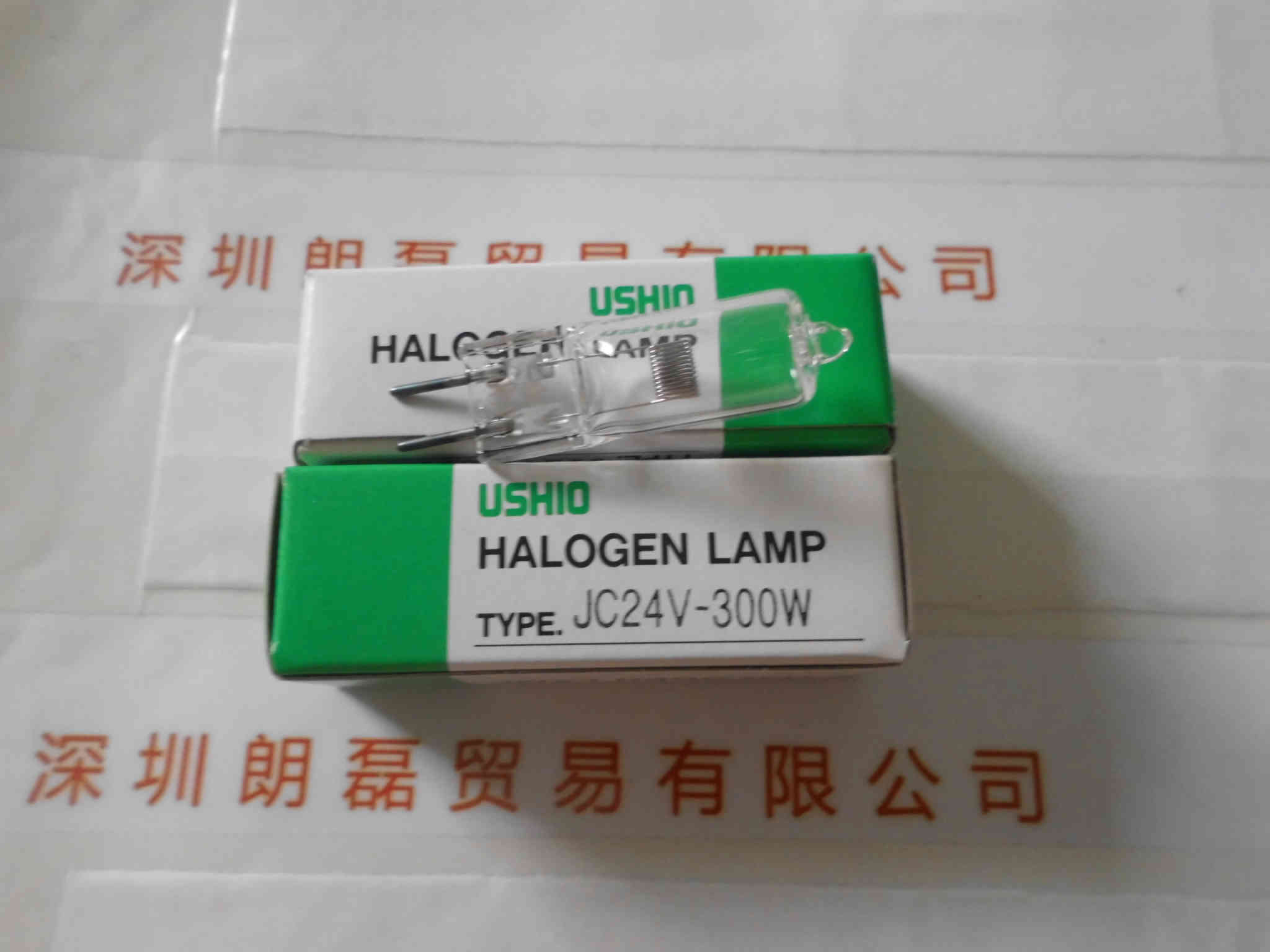 USHIO牛尾   JCR24V300W-UVA  卤素灯泡