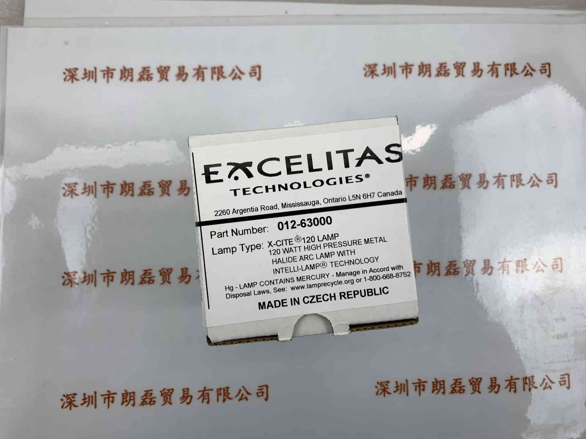 EXCELITAS埃塞力达   012-63000  荧光灯泡