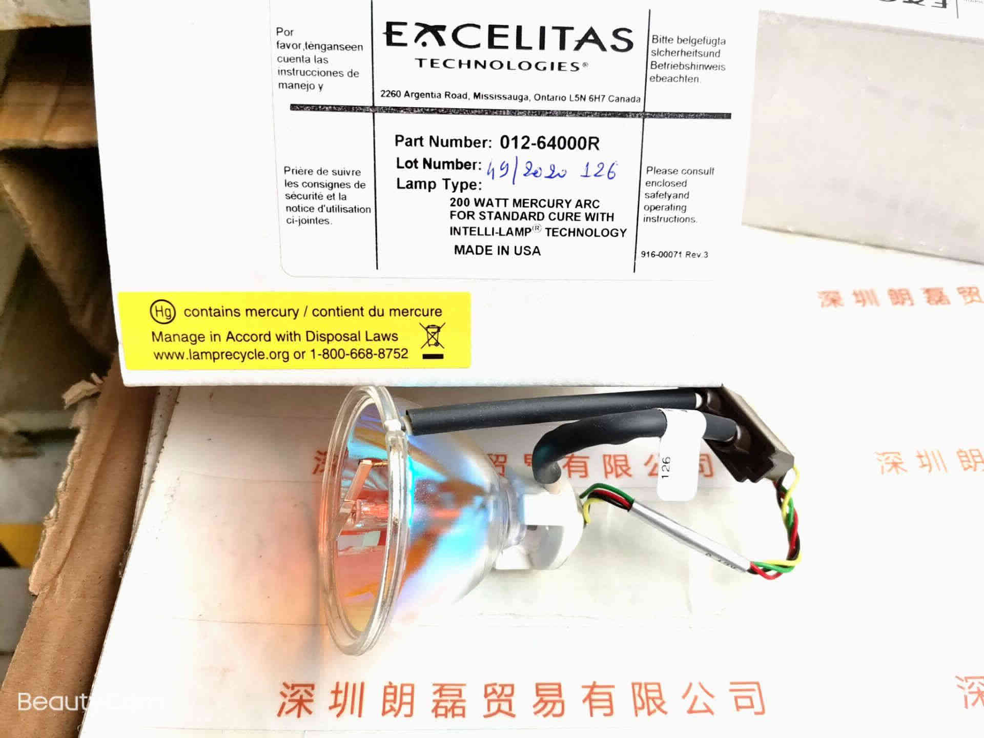 EXCELITAS埃赛力达   012-64000R  紫外线灯