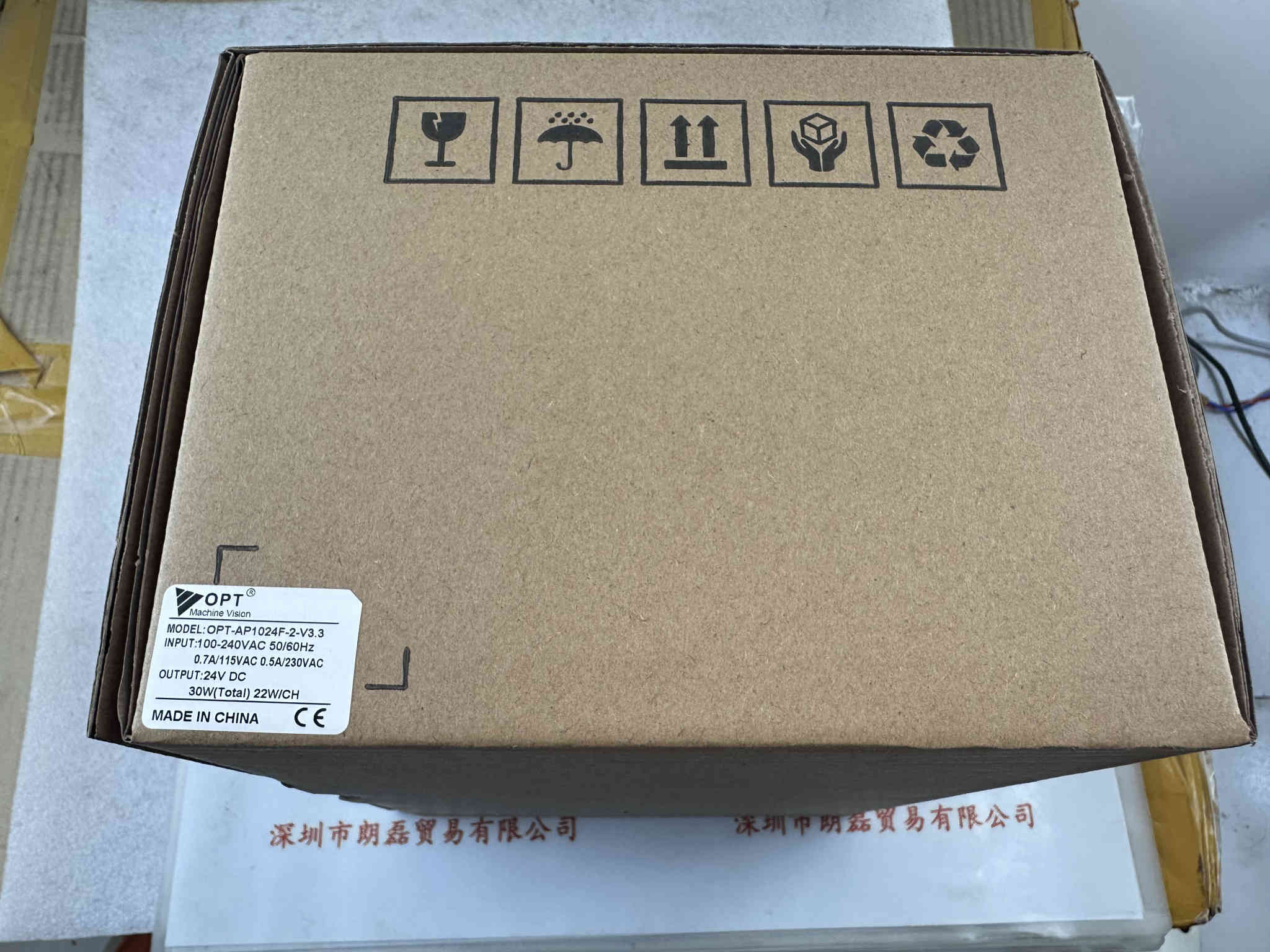 OPT奥普特  OPT-AP1024F-2-V3.3  光源控制器