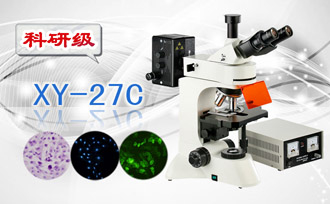 PUZHE蒲柘   XS-27C     三目荧光显微镜
