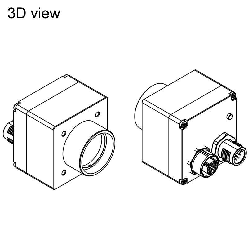 设计图 eco267CVGE67 3D（所有尺寸以毫米为单位）