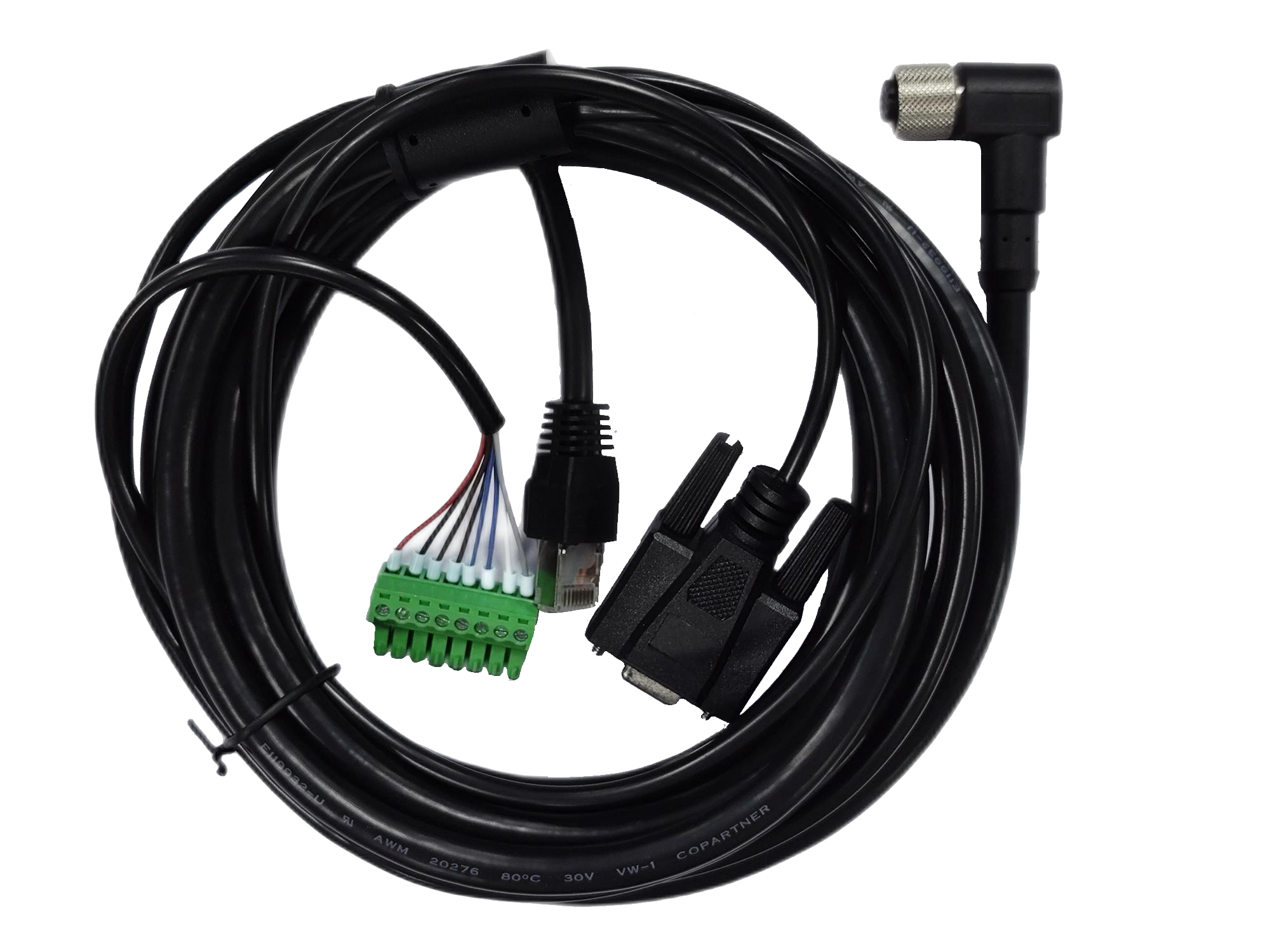 HIKROBOT 海康机器人 MV-IDA-PE-M12A17pF(UP)-openRJ45DB9-ST-10m 读码器配件