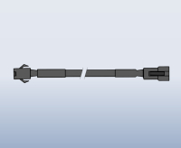 SHIMATEC 仕玛铁 VSM3-3M 24V照明延长线